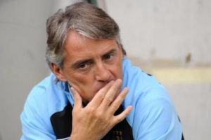 مانشيني قلق قبل مباراة الدرع الخيرية