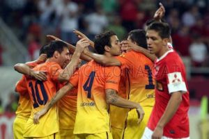 برشلونة يفوز ودياً على دينامو بوخارست