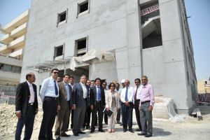 المطوع تتفقد مشروع إنشاء وحدة جديدة لأمراض الدم بمجمع السلمانية الطبي