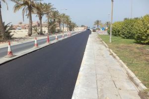 'الأشغال' تبدء في إعادة تأهيل الطرق بالمحافظة الشمالية