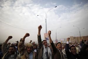 آلاف من اليمنيين يتظاهرون من أجل الاستمرار في الضغط لتحقيق كل مطالبهم