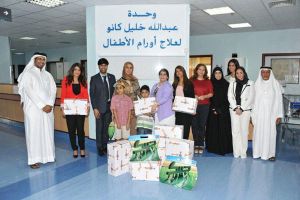 'البتروكيماويات' تشارك الأطفال المرضى فرحة العيد السعيد 