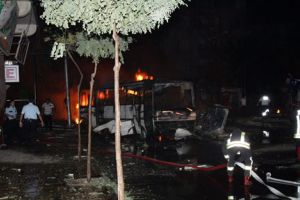 سبعة قتلى وعشرات الجرحى في اعتداء في جنوب شرق تركيا 