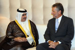 رئيس شئون الإعلام يستعرض العلاقات الثنائية مع السفير الأميركي