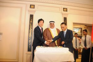 شاهد صورا لافتتاح السفارة الكورية بالبحرين يوم أمس 