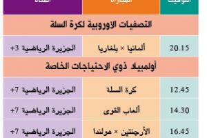 تشاهدون اليوم وأين تذهب