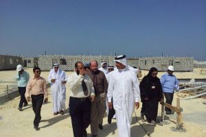 وزير الإسكان يتفقد المشاريع الإسكانية بمحافظة المحرق