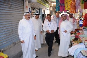 المرباطي :  10 أيام مهلة 'الكهرباء' لمحلات القيصرية لتصحيح أوضاعها