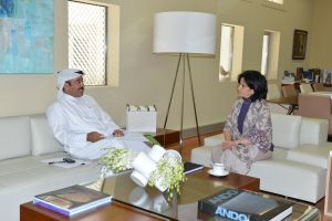 وزيرة الثقافة: يجب الحرص على توثيق الإرث الثقافي والتاريخ العلمي لمدرسة الهداية الخليفية