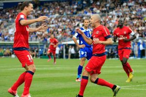 ابراهيموفيتش يضيف هدفين اخرين لرصيده وسان جرمان يواصل انتصاراته