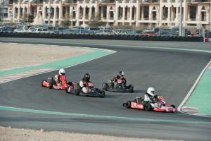 أديب كزبر يتصدر فئة الشباب ومحمد آل خليفة ينافس الأشبال في بطولة 'الكارتنغ'