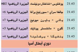 شاهدون اليوم وأين تذهب