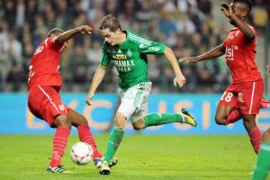 سانت ايتيين يسحق نانسي برباعية في الدوري الفرنسي