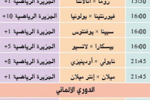 تشاهدون اليوم وأين تذهب