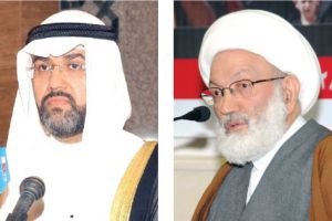 قاسم: نحن ضد سفك الدماء ولا نفرّق بين الدم الحكومي والشعبي...والمفتاح يحذر من زج الأمة في المحذور الطائفي والمذهبي