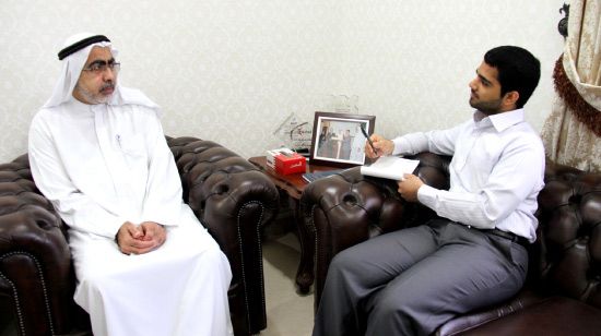 الجبل متحدثاً إلى «الوسط»: لا توجد نية حسنة لدى «البلديات» لإعادة العلاقة بيننا وبينها - تصوير محمد المخرق