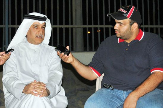 سلمان بن إبراهيم يتحدث للوسط الرياضي
