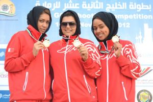 سيدات البحرين للرماية يحققن ميداليتين اضافيتين الى رصيد منتخب البحرين للرماية في بطولة الخليج الثانية عشرة للرماية في الامارات 