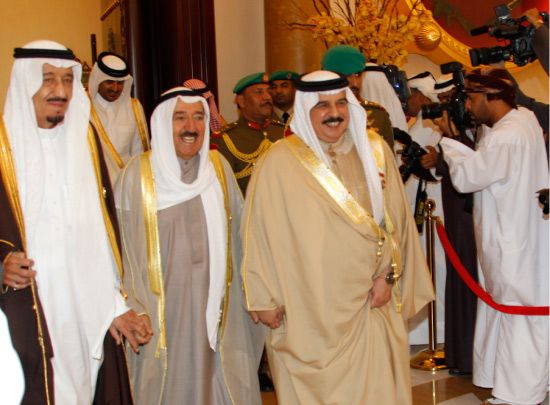 جلسة العمل الثانية المغلقة لقادة مجلس التعاون الخليجي