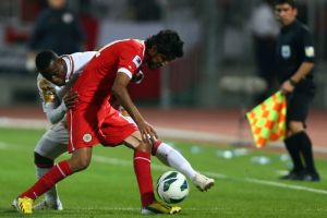 شاهد صور من مباراة البحرين وعمان 