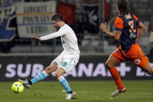 مارسيليا يهزم مونبلييه ويضيق الخناق على ليون