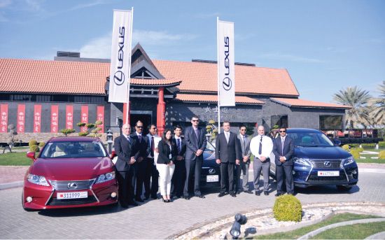 المشاركون في فعالية لكزس لوسائل الإعلام - تصوير احمد ال حيدر