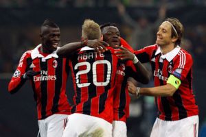 دوري ابطال اوروبا-ذهاب ثمن النهائي: فوز ميلان على برشلونة 2-صفر