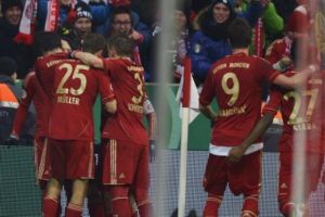 بايرن ميونيخ يثأر من دورتموند ويبلغ نصف النهائي   