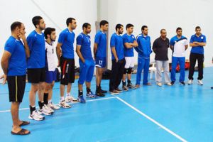 عسكر: أملنا كبير بأبناء الكرة الطائرة في تحقيق البطولة الخليجية