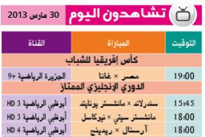 أين تذهب وتشاهدون اليوم