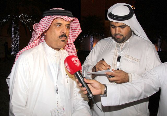 وزير التربية يدلي بتصريحاته - تصوير : محمد المخرق