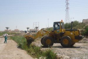 حملة تنظيف وادي البحير بمنطقة الرفاع الشرقي