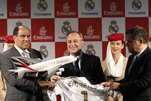 طيران الامارات ترعى قميص ريال مدريد وتجدد عقدها مع باريس سان جرمان