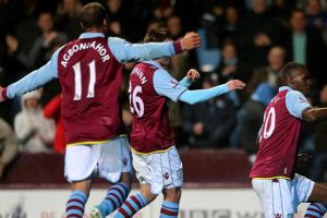 فوز كبير لاستون فيلا على سندرند 6-1