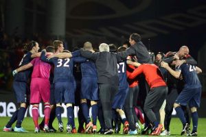 باريس سان جيرمان ينتزع لقب الدوري الفرنسي لاول مرة منذ 1994