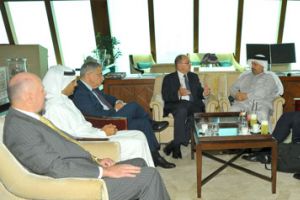 وزير المالية يجتمع مع رئيس مجلس الإدارة الجديد لشركة أوكسيدنتال