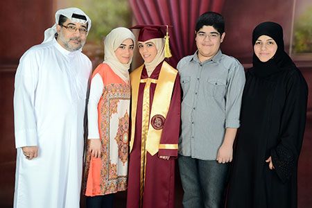 كوثر هاني محمد باقر السلمان / 97.6 / خولة الثانوية للبنات