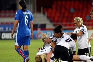 سيدات المانيا تجتزن إيسلندا بثلاثية في بطولة اوروبا لكرة القدم