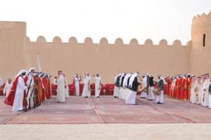 المحافظة الجنوبية تنظم عرضة شعبية ثاني أيام عيد الفطر المبارك