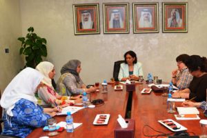 'الأعلى للمرأة' يبحث مع مسؤولة اممية استعدادات انعقاد المؤتمر الوطني الثاني للمرأة البحرينية