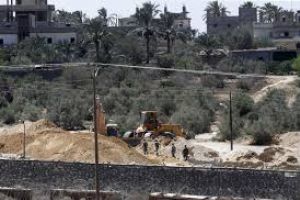 تخوف في قطاع غزة من قيام منطقة عازلة على الحدود مع مصر بعد تدمير الانفاق 