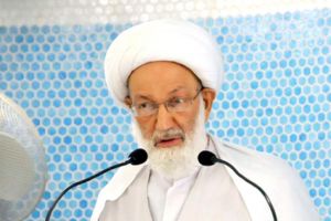 قاسم: الشعب البحريني يأبى أن ينزلق الوطن في منزلق الفتنة العامة والعنف والإرهاب المتبادل