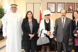 الوزير ميرزا يستقبل وفد من احدى المجلات الدورية التي تعنى بقطاع المياه