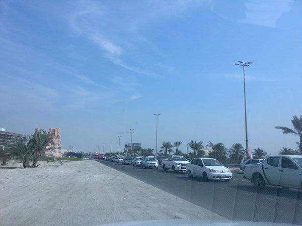 الحادث خلّف ازدحاماً في حركة السير