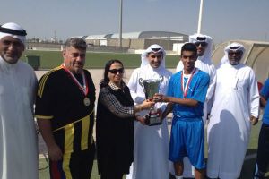 فريق مدرسة النعيم يتوّج بكأس كرة القدم الثانوية للعام الثاني على التوالي