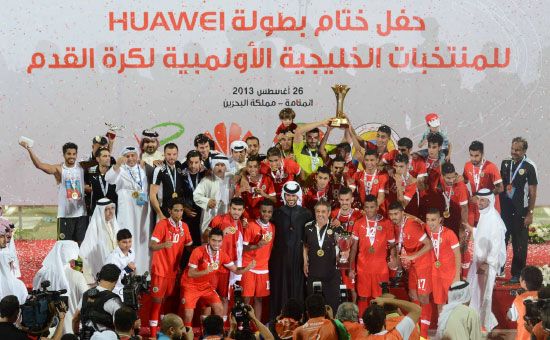 المنتخب الأولمبي بطل الخليجية