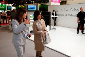 وزيرة الثقافة تشارك في سوق السفر العالمي بلندن