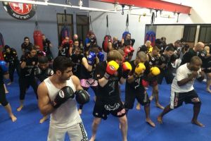 الماستر كورديرو يدير ورشة عمل التاي بوكسنغ بمركز رضا