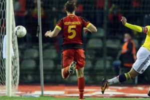 خسارة بلجيكا امام كولومبيا صفر-2