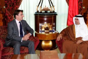 سمو ولي العهد يستعرض مع السفير البريطاني العلاقات الثنائية والأوضاع الإقليمية